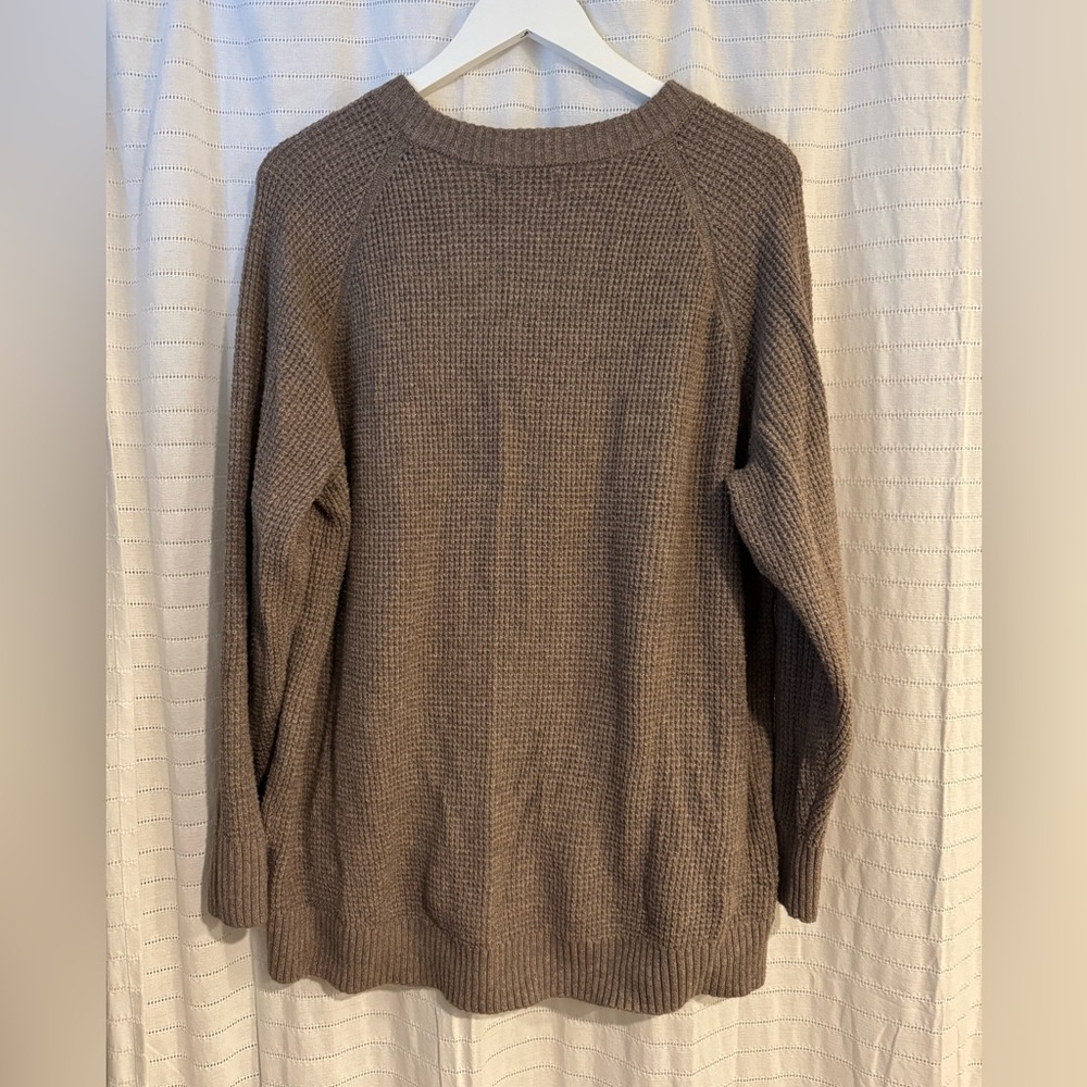 Old Navy SoSoft Mocha Crewneck Sweater Size XL - Picture 5 of 6